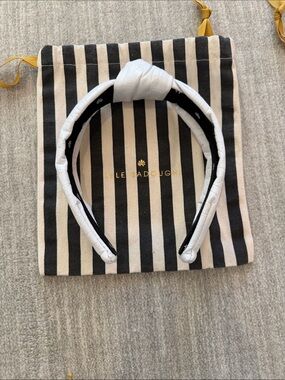 Lele Sadoughi Women’s White Knotted Padded Headband